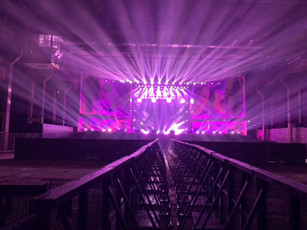 杭州MDSK音樂節舞臺燈光租賃案例
