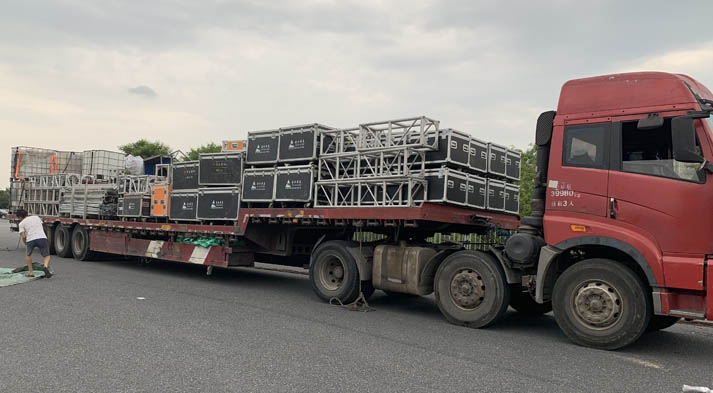 杭州草莓音樂節舞臺雷亞架租賃