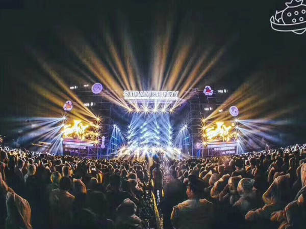 杭州草莓音樂節(jié)舞臺(tái)雷亞架租賃