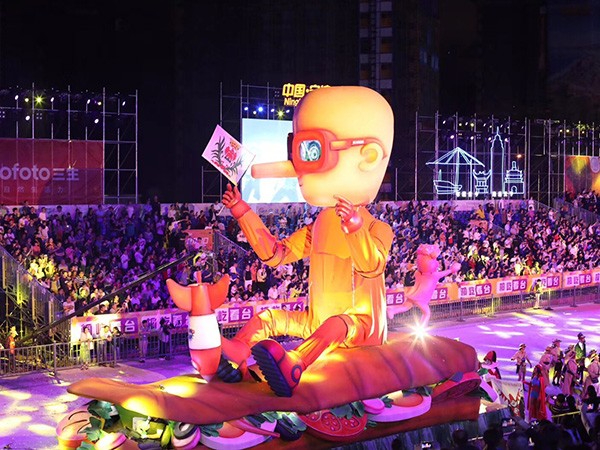 2018寧波尼斯國際嘉年華開幕慶典舞臺(tái)設(shè)備租賃案例