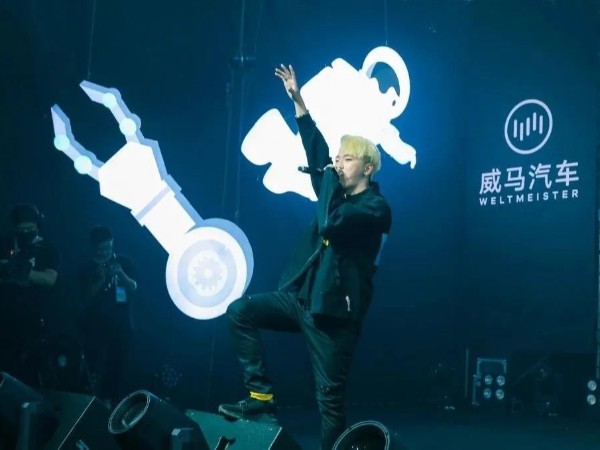 威馬智能草莓派對寧波舞臺燈光租賃案例