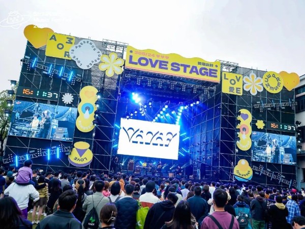 2022年杭州草莓音樂節燈光租賃成功案例